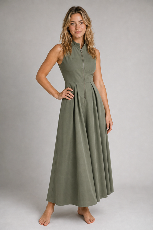 Jessica Knit Midi Dress | Women's Sleeveless Wedding-Guest Dress