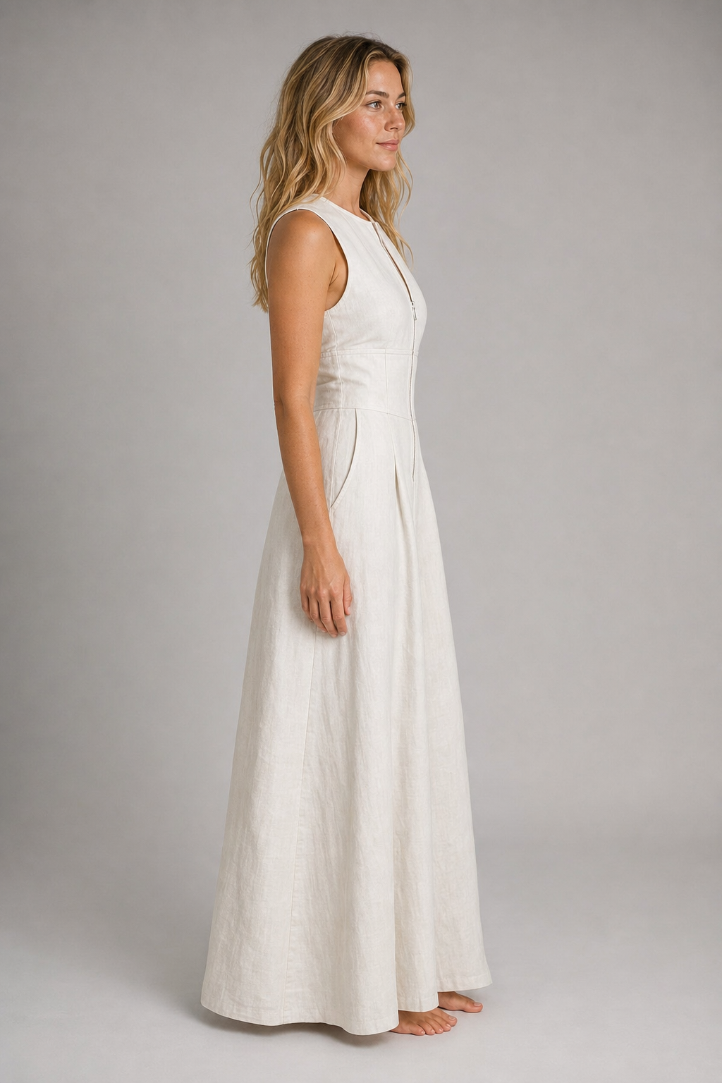 Jessica Knit Midi Dress | Women's Sleeveless Wedding-Guest Dress