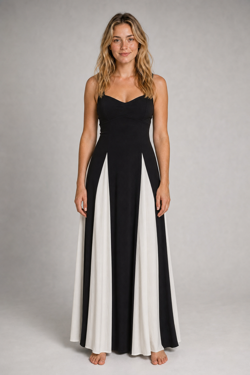 Ciara Pleated Chiffon Maxi Dress | Women's Sleeveless Wedding-Guest Gown