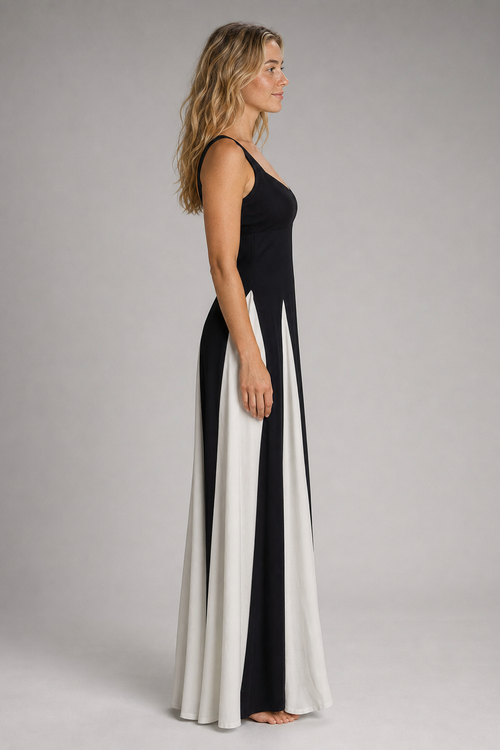 Ciara Pleated Chiffon Maxi Dress | Women's Sleeveless Wedding-Guest Gown