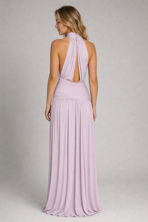 Brielle Side-Split Maxi Dress | Women's Sleeveless Wedding-Guest Gown