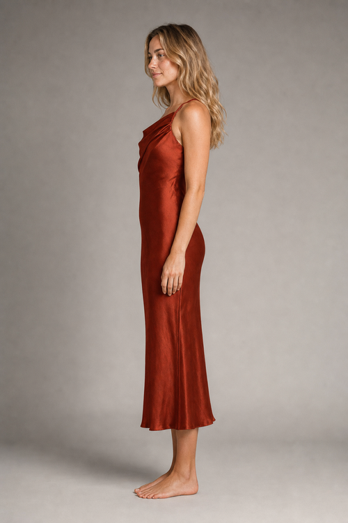 Beatrice Midi Dress | Women's One-Shoulder Wedding-Guest Dress