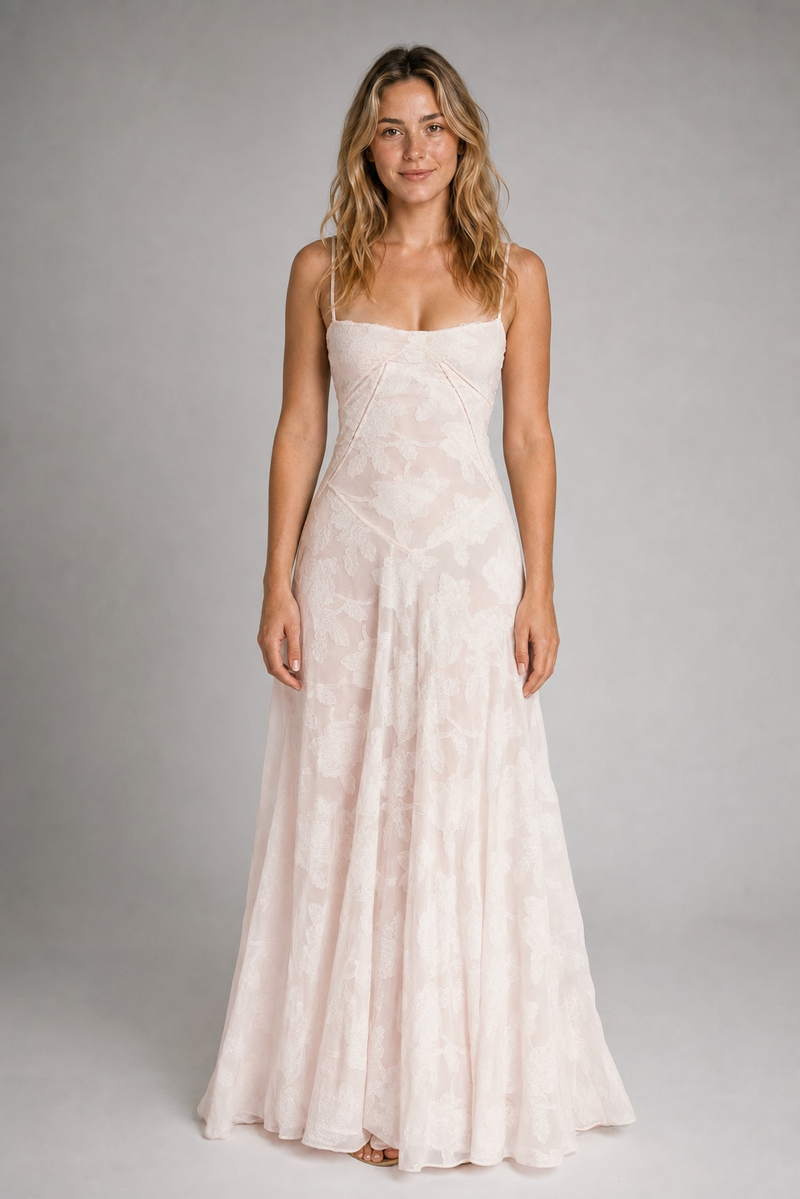 Women's Maxi Dress with Spaghetti Strap | Slip Style