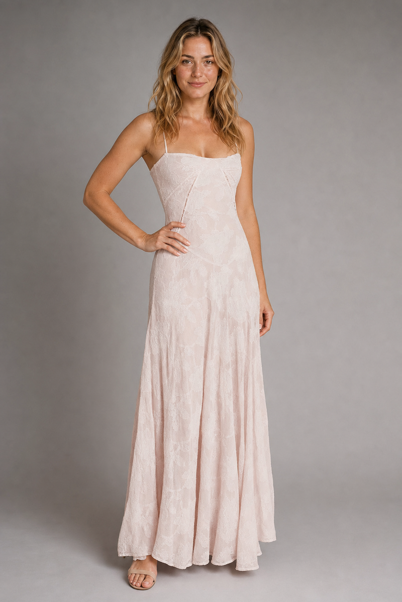 Women's Maxi Dress with Spaghetti Strap | Slip Style