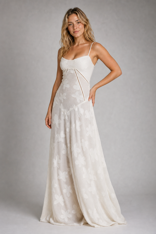 Women's Maxi Dress with Spaghetti Strap | Slip Style