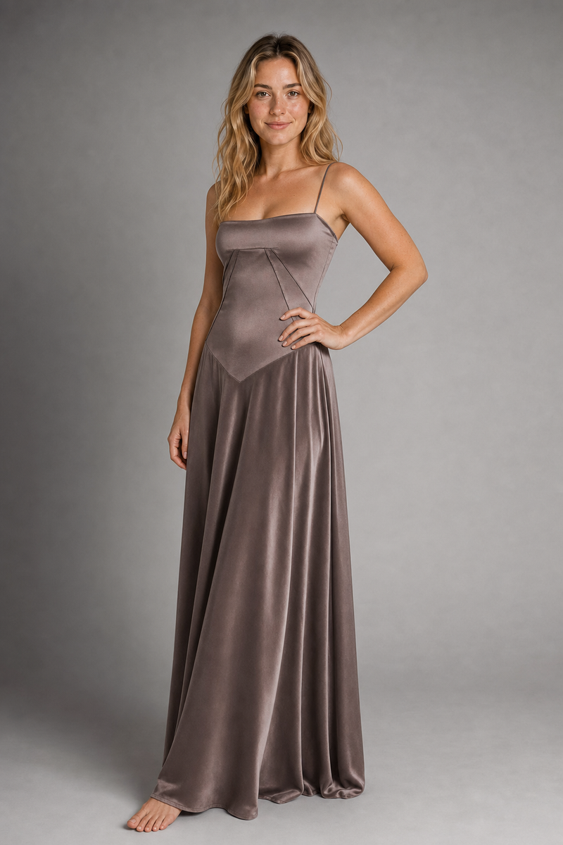 Women's Maxi Dress with Spaghetti Strap | Slip Style