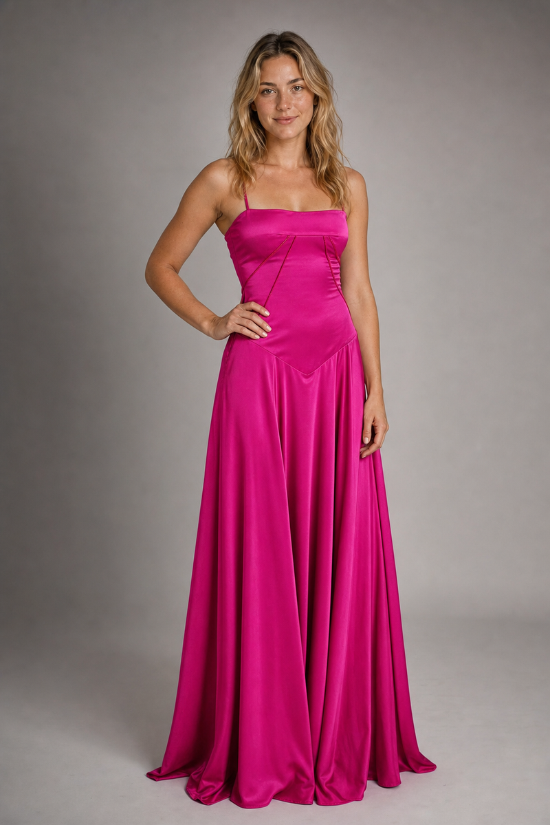 Women's Maxi Dress with Spaghetti Strap | Slip Style