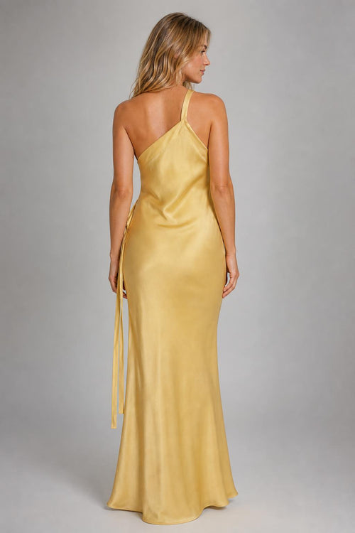 Women's Formal Maxi Dress with Open Back | Slip