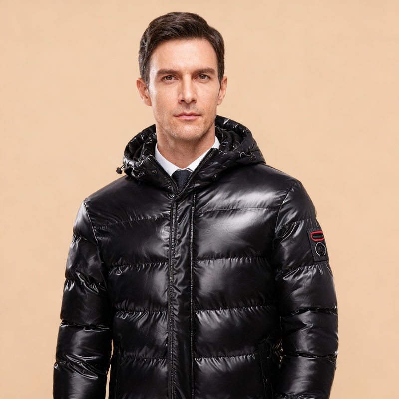 Puffer Jacket – Quilted Water-Repellent Shell – Relaxed Fit – Men's Winter Outerwear Australia