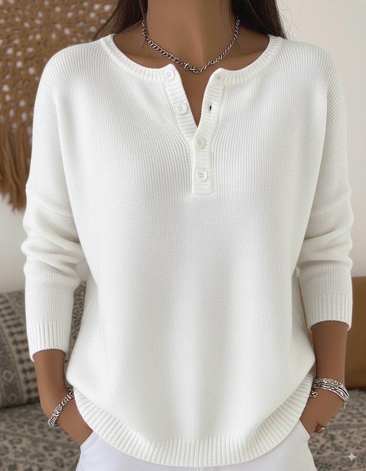 Harper Lane | Calm Button-Up Jumper