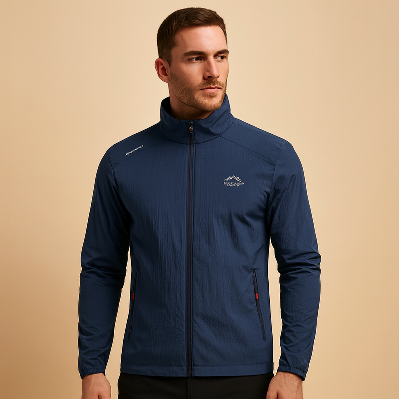 Thermal Zip Jacket – Lightweight Insulated – Slim Fit – Men's Winter Layering Australia