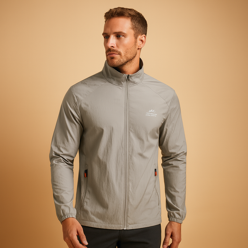 Thermal Zip Jacket – Lightweight Insulated – Slim Fit – Men's Winter Layering Australia